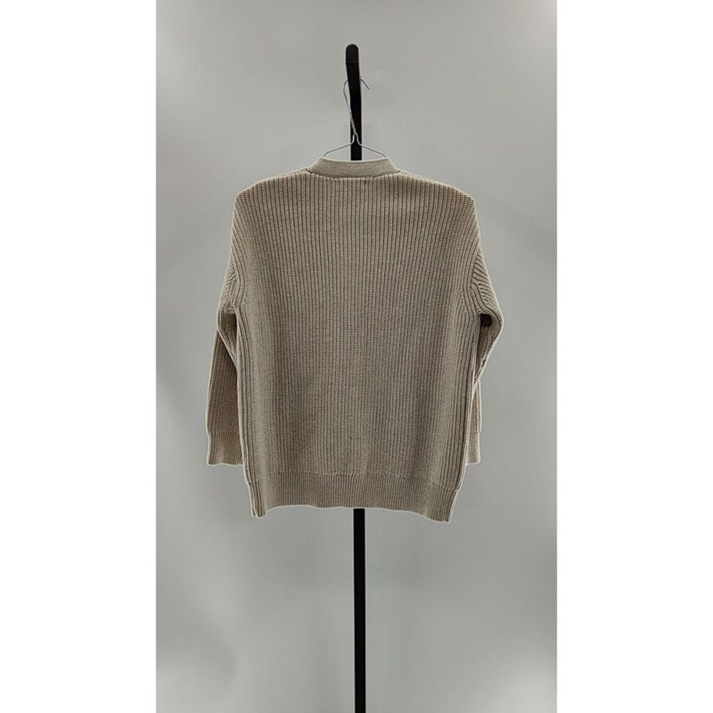 Quince Cream Sleeved Top S - Picture 2 of 2